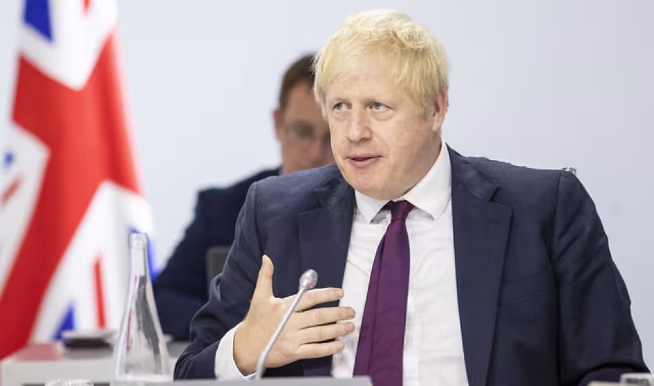 UK Prime Minister Boris Johnson