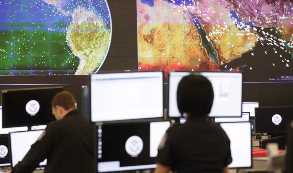 CBP officers at the National Targeting Center