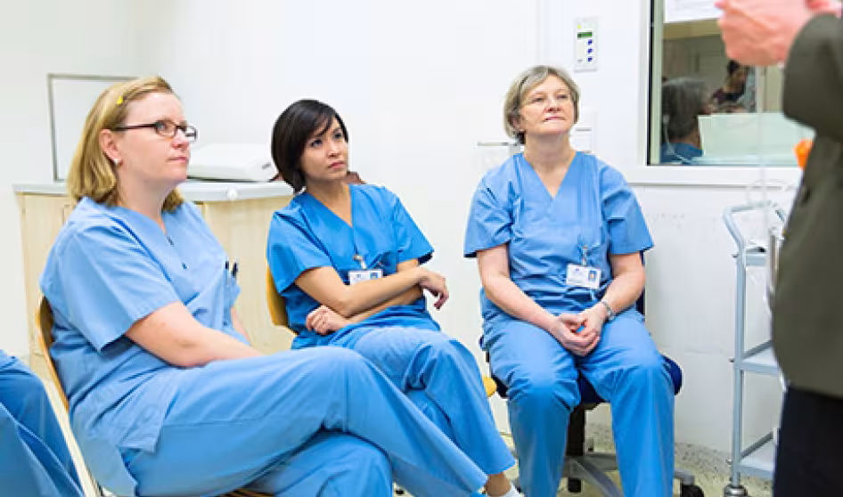 Nurse from the Philippines in Germany as part of the Triple Win Project