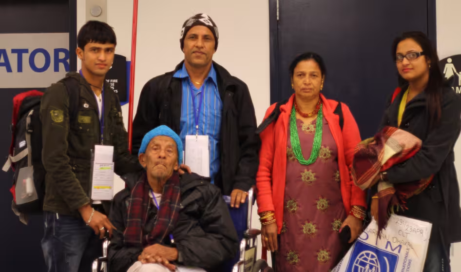 Bhutanese refugees.