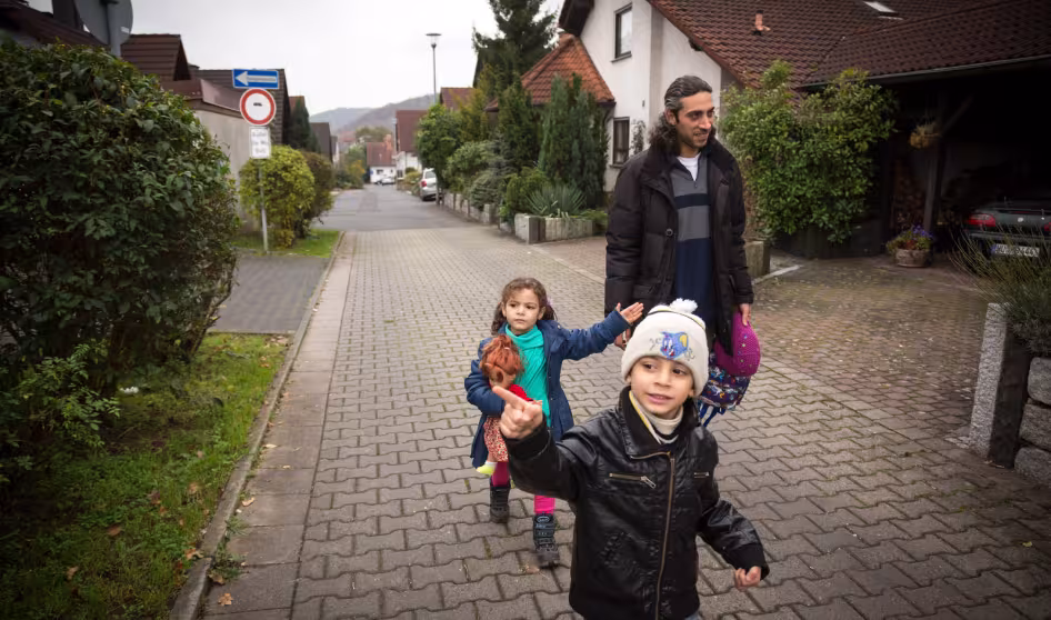 Syrian refugees in Germany
