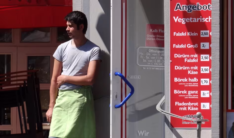 doner kebab worker