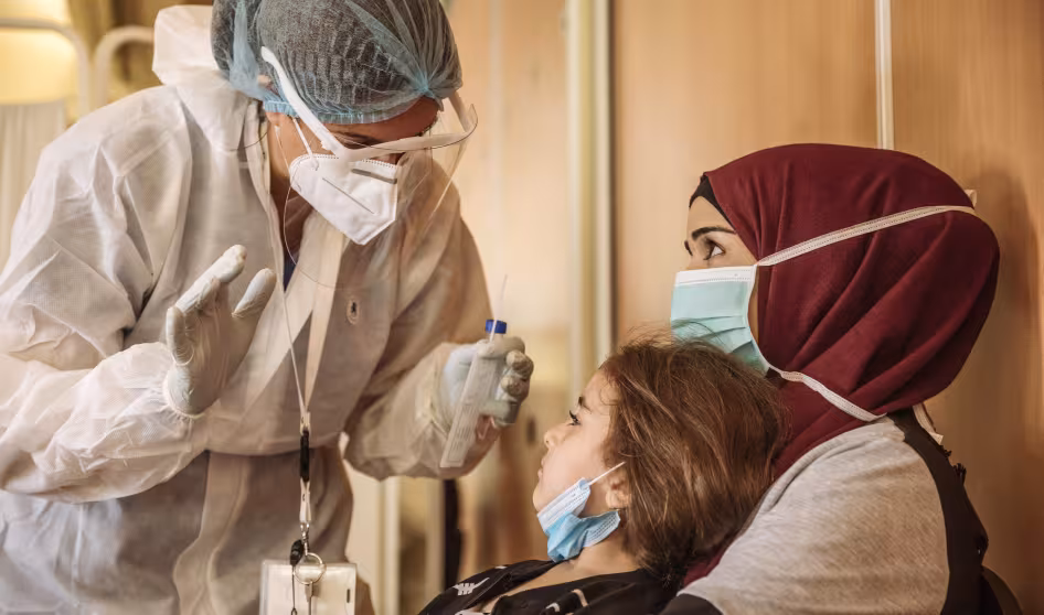 iom syrian refugees covid19