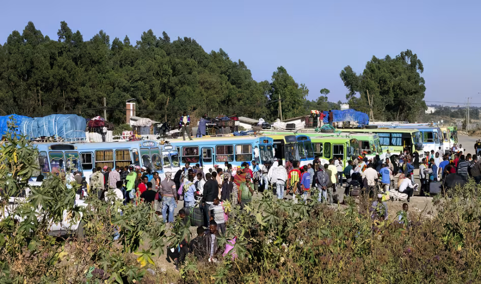 Migrants returning to Ethiopia