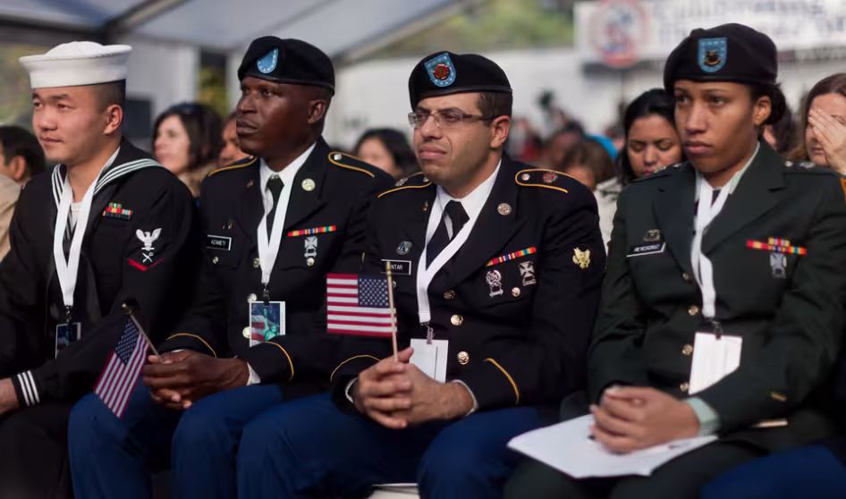 MilitaryImmigrants SgtRandallAClinton MarineCorps