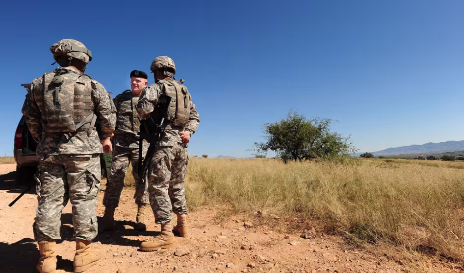 Troops at the border