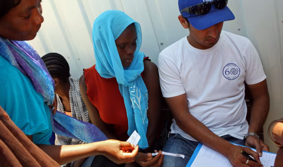 Registration of Nigerian migrants for voluntary return