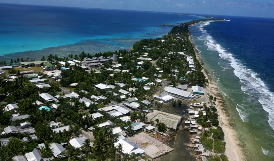 Rising sea levels threaten Pacific Islands