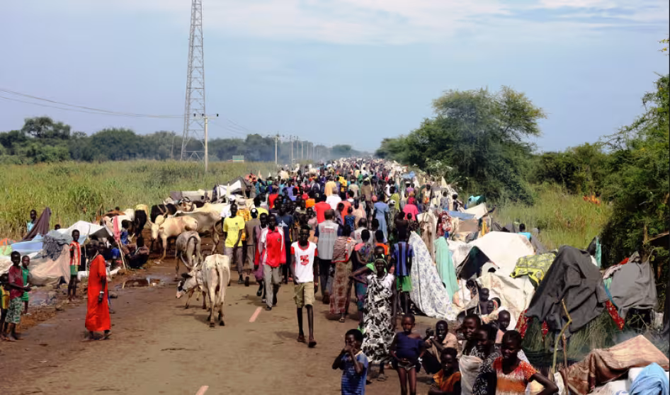 South Sudanese refugees in Ethiopia.
