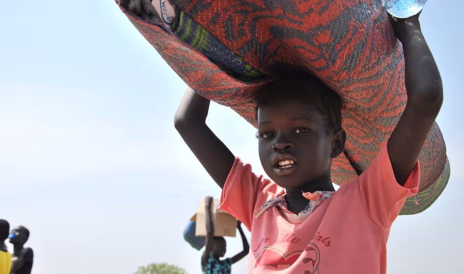 South Sudanese child