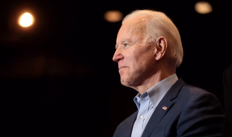 Joe Biden attends a pre-election event in Nevada.