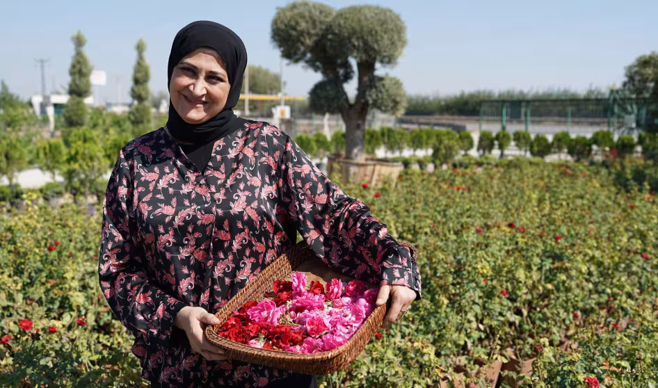 A Syrian woman in Turkey