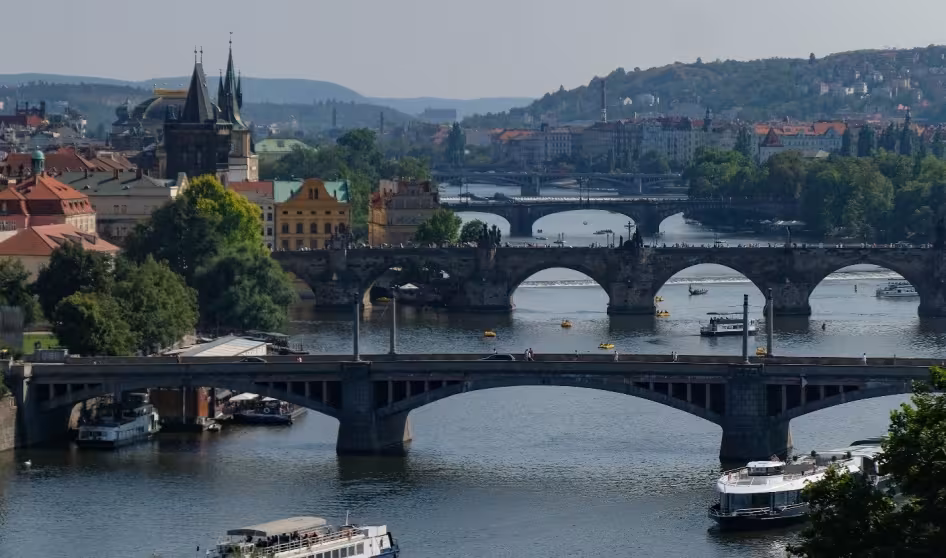 A view of Prague