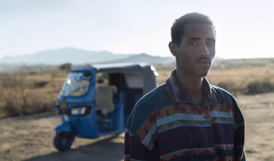 A Somali migrant who returned from Libya.