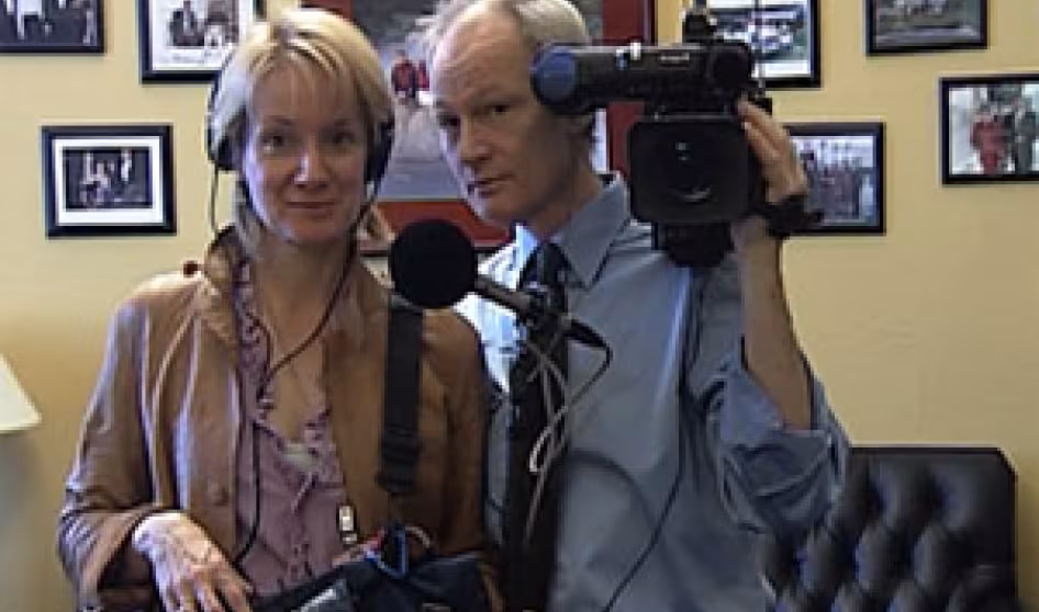 Filmmakers Shari Robertson and Michael Camerini