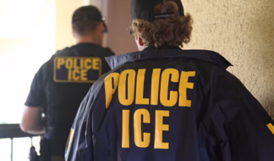 U.S. Immigration and Customs Enforcement officials