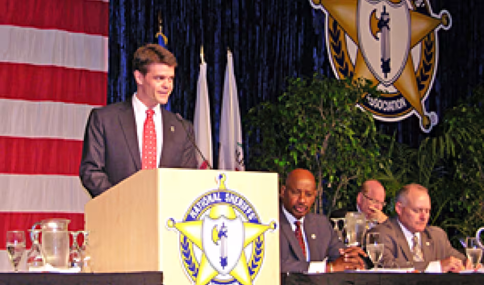 ICE Director John Morton speaks to the National Sheriff&rsquo;s Association