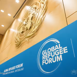 Sign for the 2019 Global Refugee Forum in Geneva