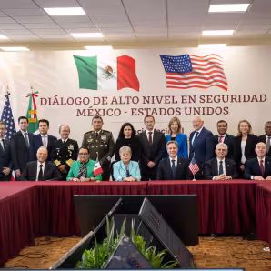 Leaders at 2023 U.S.-Mexico High-Level Security Dialogue