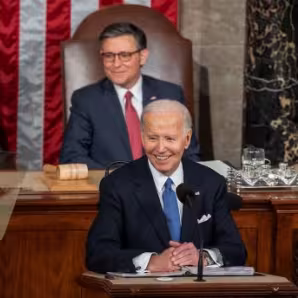 President Biden speaks at state of the union