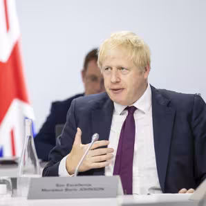 UK Prime Minister Boris Johnson