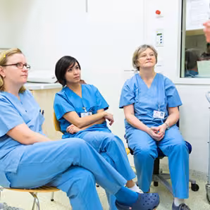 Nurse from the Philippines in Germany as part of the Triple Win Project
