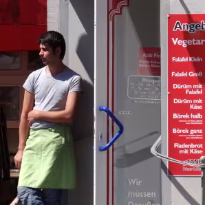 doner kebab worker