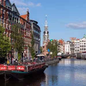 Canal in Amsterdam