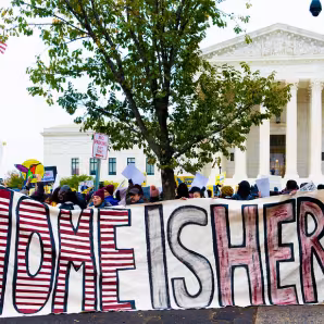 DACA rally in front of Supreme Court