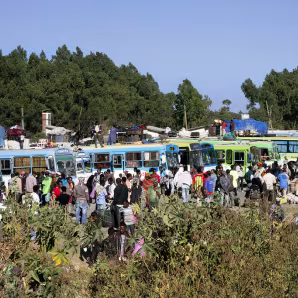 Migrants returning to Ethiopia