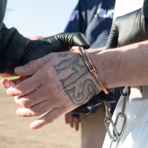 A member of the MS-13 gang.