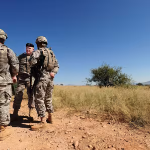 Troops at the border