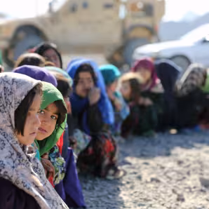 Image of young Afghan girls.