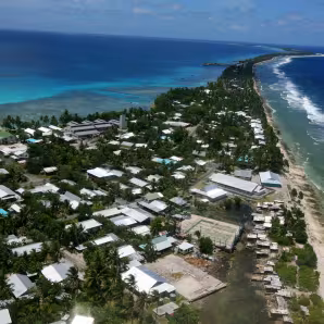 Rising sea levels threaten Pacific Islands