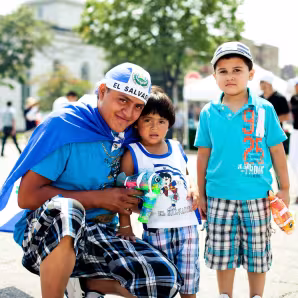 Salvadoran family