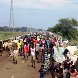 South Sudanese refugees in Ethiopia.