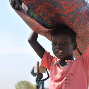 South Sudanese child