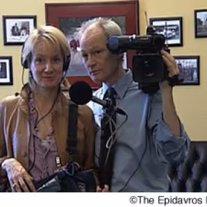 Filmmakers Shari Robertson and Michael Camerini