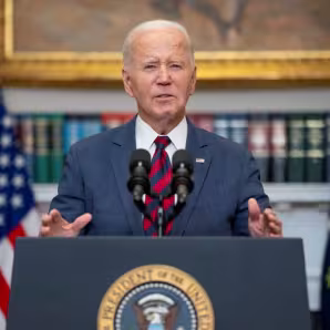 President Joe Biden at the White House.