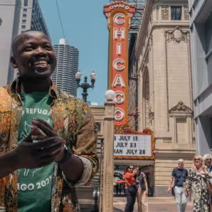 A refugee from Uganda in Chicago