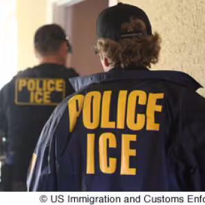 U.S. Immigration and Customs Enforcement officials