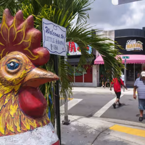 The Little Havana neighborhood of Miami.