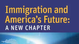 Cover of Immigration and America's Future book