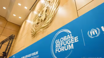 Sign for the 2019 Global Refugee Forum in Geneva