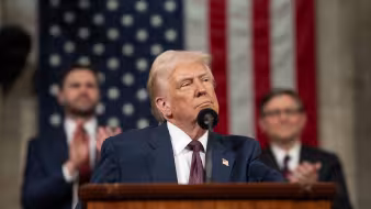 President Trump speaks to joint session of Congress