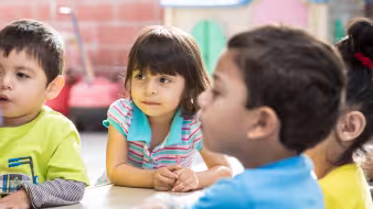 Children in a home-based child care program