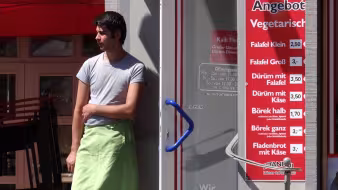 doner kebab worker
