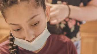 A teenage girl who traveled from Guatemala to the US unaccompanied.