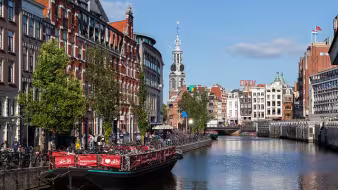 Canal in Amsterdam