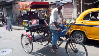 Rickshaw driver